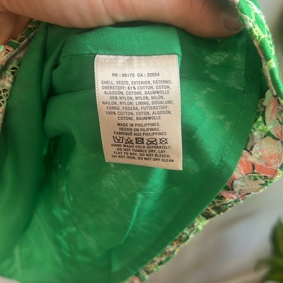 Anthropologie Green Floral Dress - Picture 5 of 7